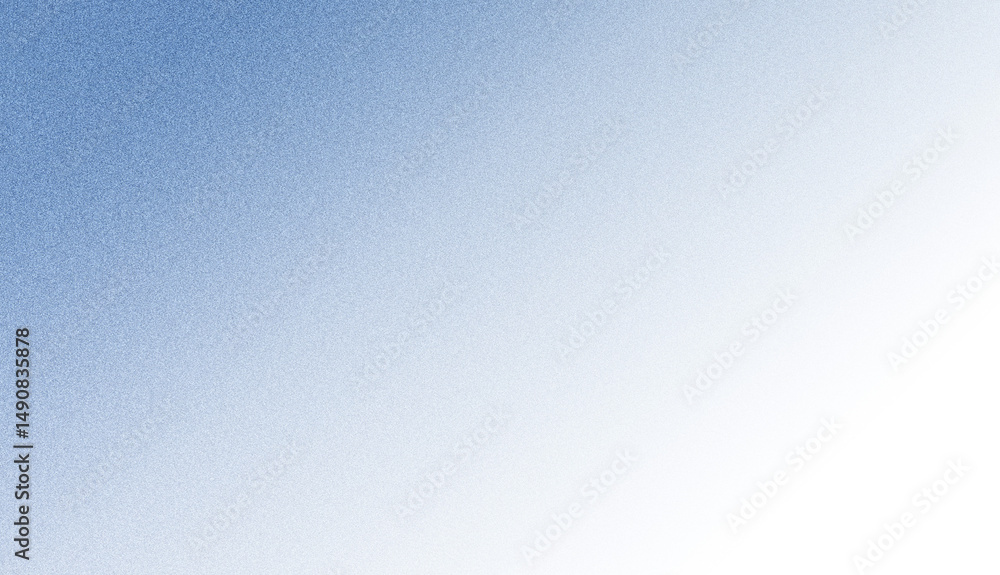 Aufkleber light blue gradient background with black corner.