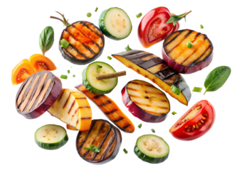 fruits and vegetables  isolated on white background. PNG Transparent file type with high definition quality And vibrant color grading Available.