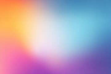 Obraz premium gradient of vibrant colors blending seamlessly creates visual harmony