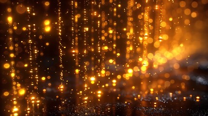 Golden glittering backdrop