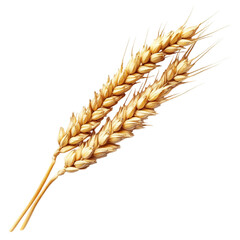 Golden wheat stalks against a vibrant multicolored striped background agricultural harvest nature
