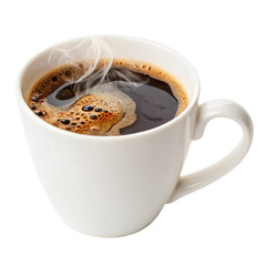 cup of coffee with beans