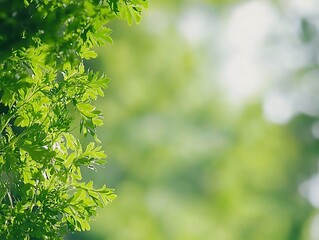 Obraz premium Lush green foliage (2)