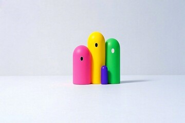 Shapes color abstract images, east asian, photos, south asian indigenous hispanic or latinx illustration, horizontal