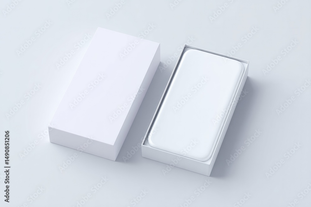 Poster elevate your product display with minimalistic gadget mockup on clean surface