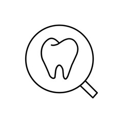 Dental Care Icon Line
