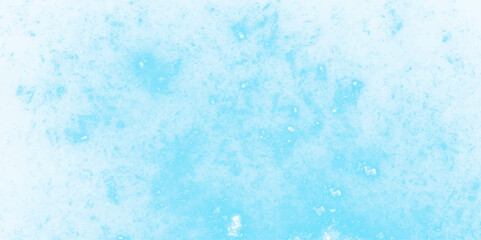 White and blue color frozen ice surface design Blue grunge surface texture. Beautiful fluffy cloud Relaxing romantic cloudscape view. Vintage water color splash template fringe bleed wash and bloom