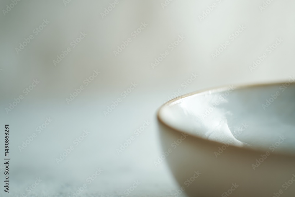Aufkleber capture minimalist abstract design featuring subtle shades and textures with intentional blur in for