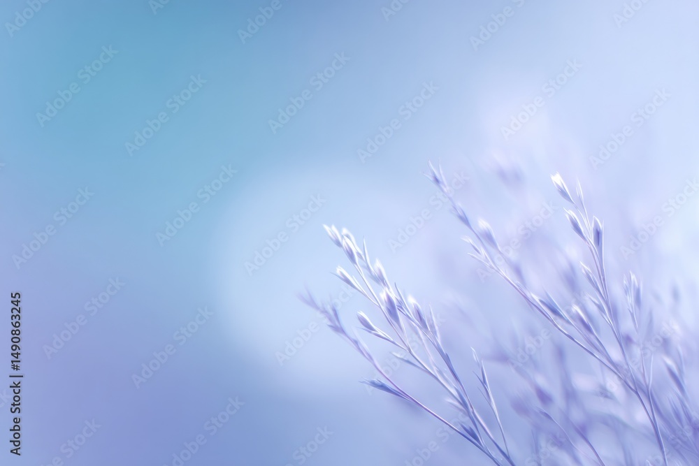 Poster capture minimalist abstract design featuring subtle shades and textures with intentional blur in for