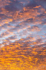 Beautiful abstract nature sunset or sky as background. Abstract pastel soft colorful smooth blurred textured background off focus toned. Beautiful sunset sky as backdrop. Ronamtic rainbow sunrise