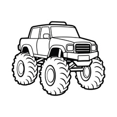 Isolated on white, a red farm tractor, essential agricultural machinery for field work and transport in the farming industry