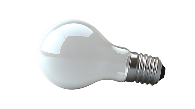 A Close-Up View of an Elegant Light Bulb Showcasing Modern Design and Functionality