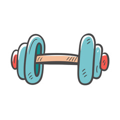 barbell icon, barbell vector illustration-simple illustration of barbell, perfect for barbell logos and icons