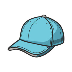 baseball hat icon, baseball hat vector illustration-simple illustration of baseball hat, perfect for baseball hat logos and icons