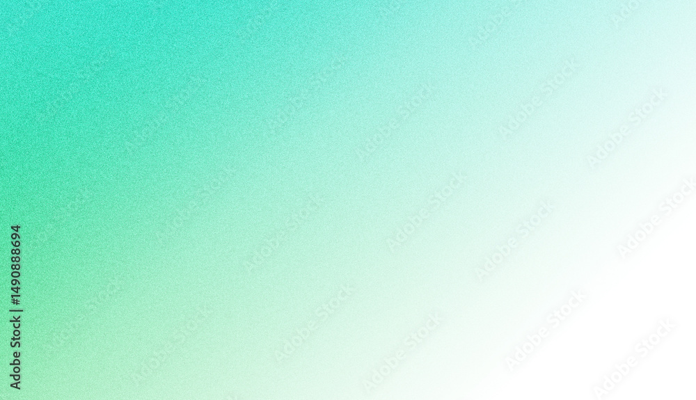Poster abstract teal and green gradient background.