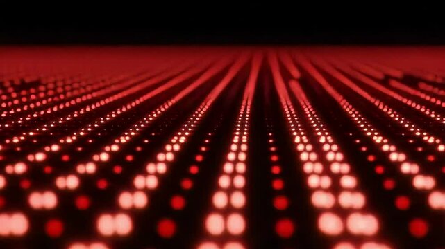 Red light grid pattern