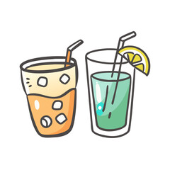 beverages icon, beverages vector illustration-simple illustration of beverages, perfect for beverages logos and icons