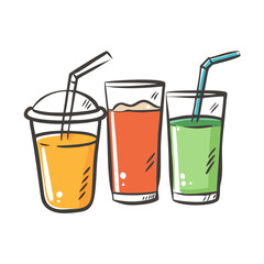 beverages icon, beverages vector illustration-simple illustration of beverages, perfect for beverages logos and icons
