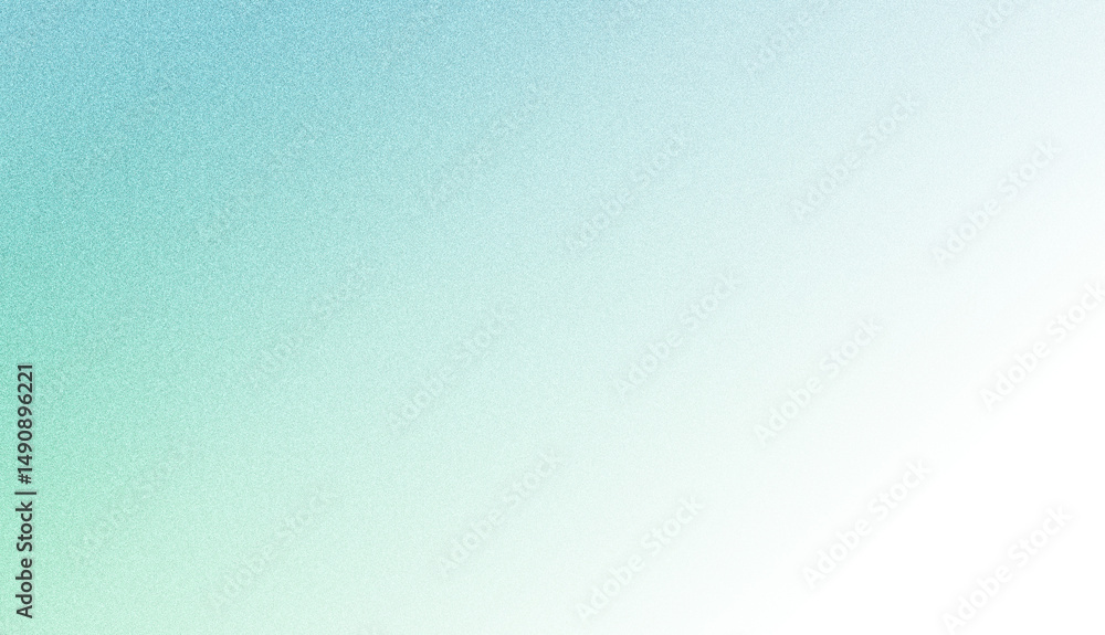 Poster abstract teal and green gradient texture.