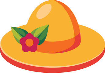 vector illustration of a orange fruit