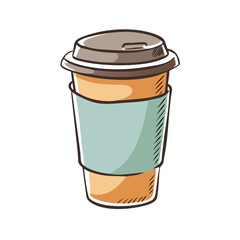 coffee cup icon, coffee cup vector illustration-simple illustration of coffee cup, perfect for coffee cup logos and icons