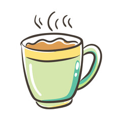 coffee cup icon, coffee cup vector illustration-simple illustration of coffee cup, perfect for coffee cup logos and icons