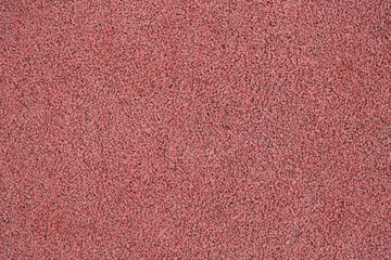 Fototapeta premium Polymer coating on the sports field. Close-up.