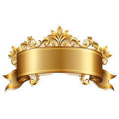 Luxury Gold Banner Design Free Vector  HighResolution Download isolated on transparent background