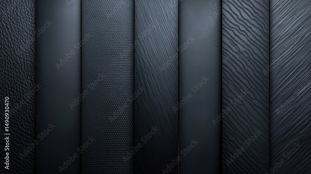 Poster black wall texture with subtle lines, a dark and textured background for design projects