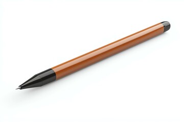 A mockup of a branded photo editing tablet stylus on a white background