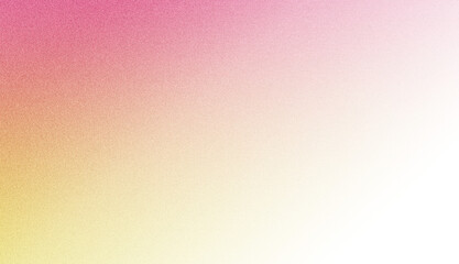 Abstract pink yellow gradient texture background.