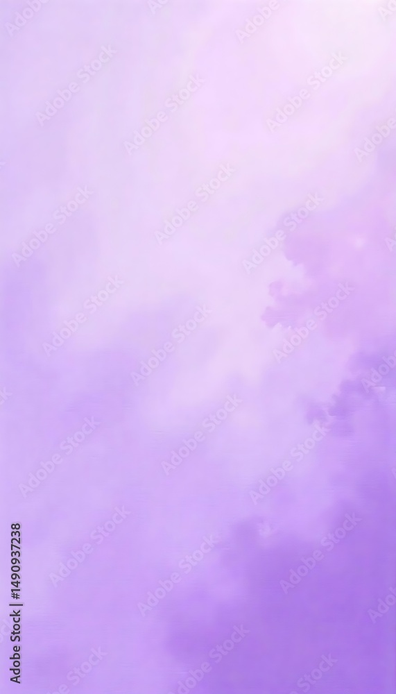 Poster generative ai soft purple cloudscape dreamy abstract background