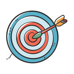 darts target aim icon, darts target aim vector illustration-simple illustration of darts target aim, perfect for darts target aim logos and icons