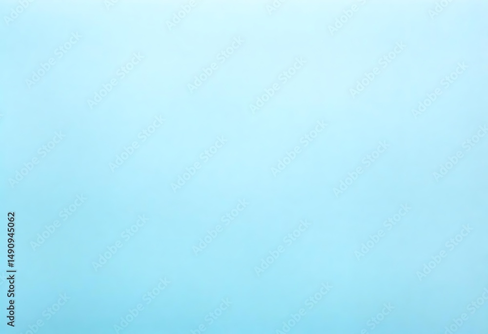 Poster generative ai soft pastel blue gradient background for calming design