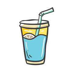 drink icon, drink vector illustration-simple illustration of drink, perfect for drink logos and icons