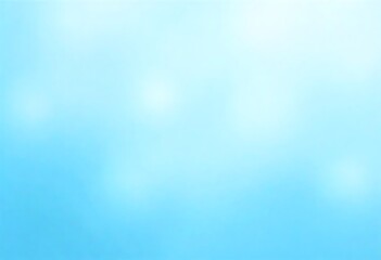Generative AI Soft Light Blue Gradient Background with Subtle Highlights