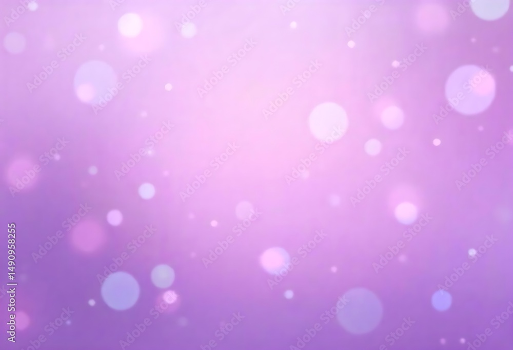 Aufkleber generative ai luminous lilac haze background with shimmering bokeh lights