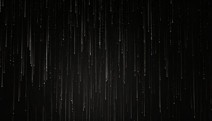 Falling Rain Abstract.