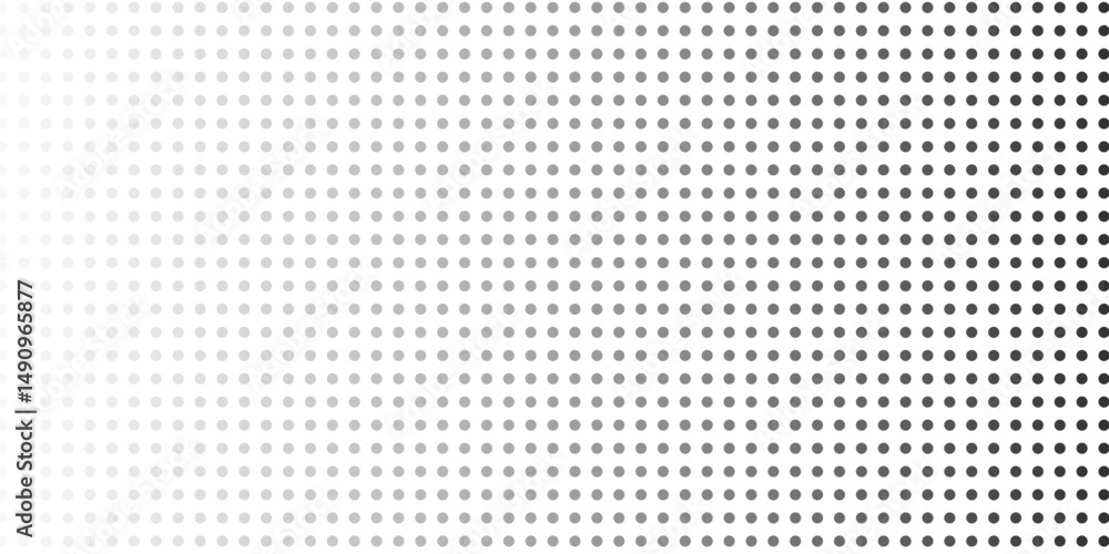 Poster dot pattern seamless background. polka dot pattern template monochrome dotted texture modern seamles