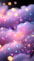 abstract pink bokeh background