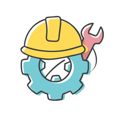 engineering icon, engineering vector illustration-simple illustration of engineering, perfect for engineering logos and icons