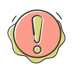 exclamation mark sign icon, exclamation mark sign vector illustration-simple illustration of exclamation mark sign, perfect for exclamation mark sign logos and icons
