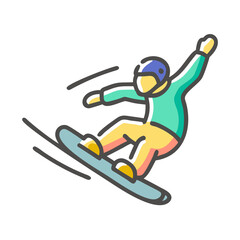 extreme sport icon, extreme sport vector illustration-simple illustration of extreme sport, perfect for extreme sport logos and icons