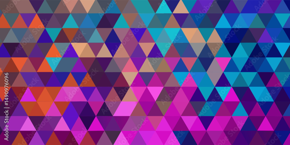 Poster vector low poly background. illustration of abstract texture with triangles. pattern design for bann