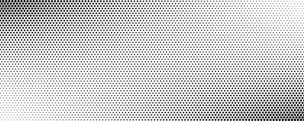 Black halftone circle dots pattern white background gradient abstract pattern. Vector texture illustration in pop art cartoon sport style. Grunge dot wave line modern.