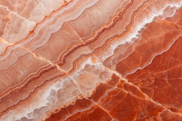 Obraz premium Red Marble Texture. Close-up. Stone pattern. Texture. Luxury. 