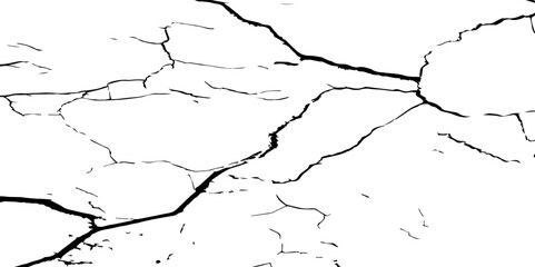 Obraz premium a black and white photo of a cracked grunge texture, old cracked texture, dry land crack texture for overlay, a black and white drawing of a cracked wall.cracked wall texture grunge background, 