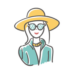 fashion icon, fashion vector illustration-simple illustration of fashion, perfect for fashion logos and icons