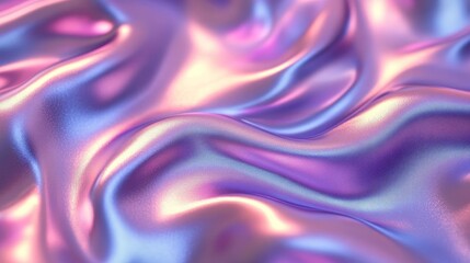 Abstract iridescent fabric texture pattern.