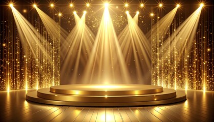 Golden Award Ceremony Stage.